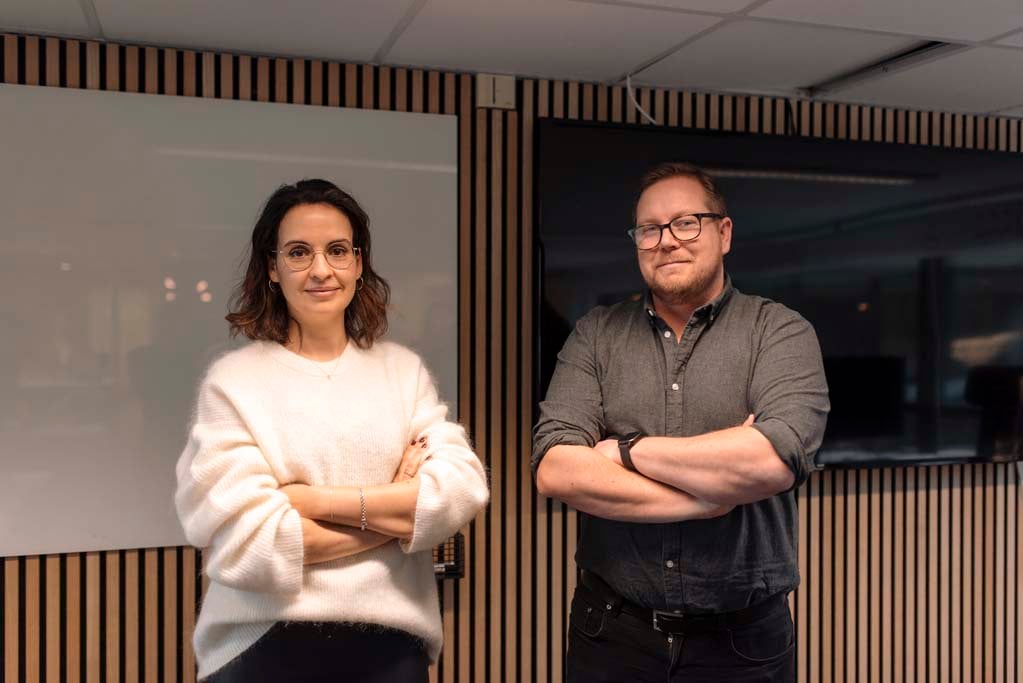 Emira och David Refapp