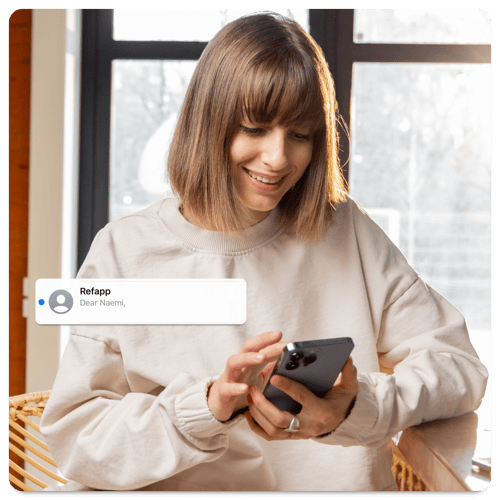 Reference submitting answer to Refapp