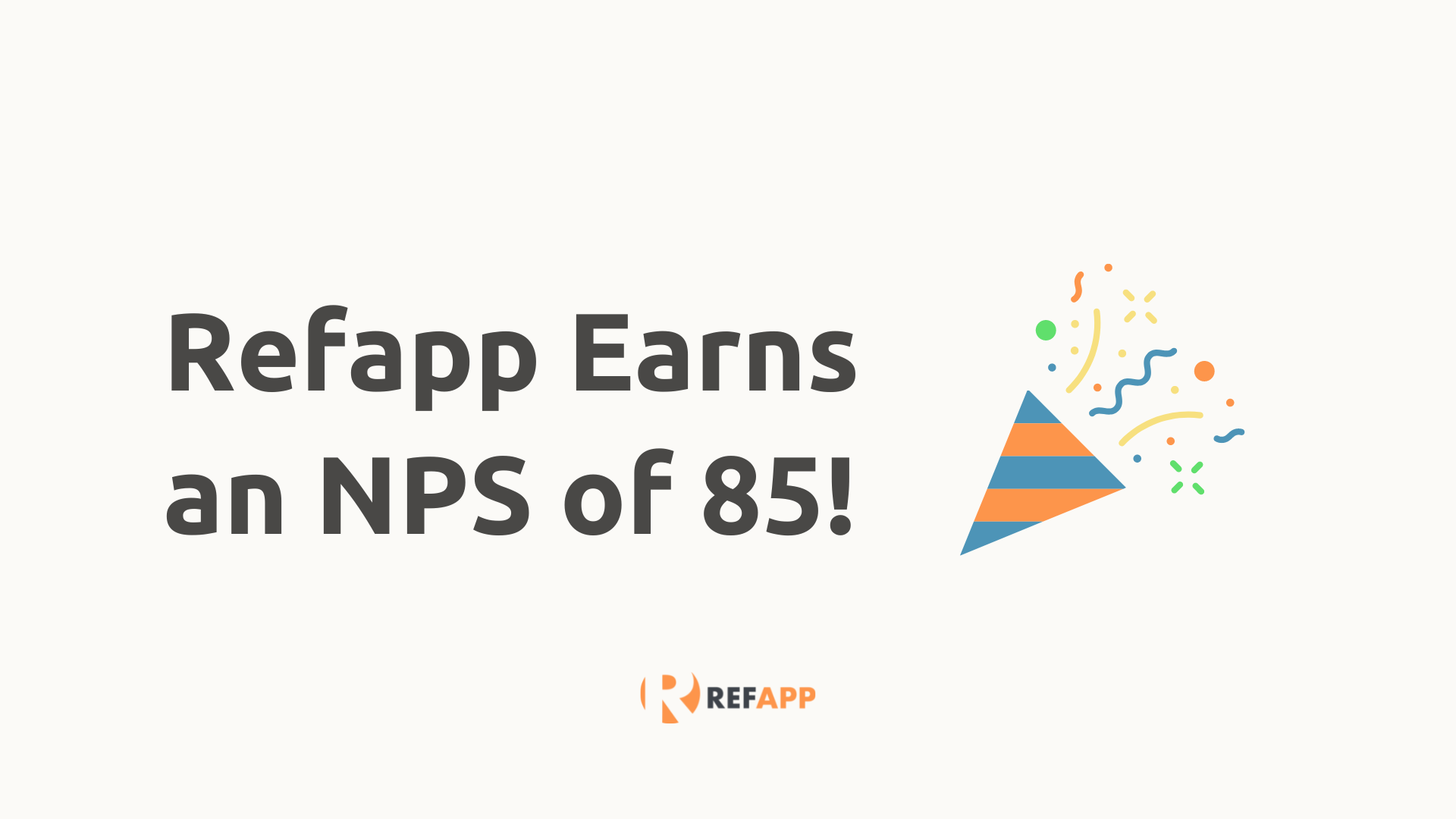 Refapp NPS score