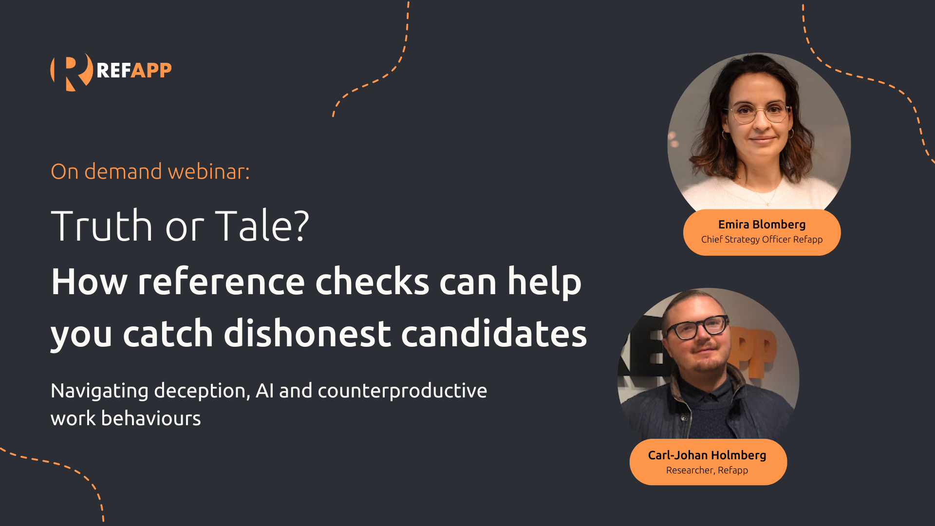 Webinar: Truth or Tale? How reference checks can help you catch ...