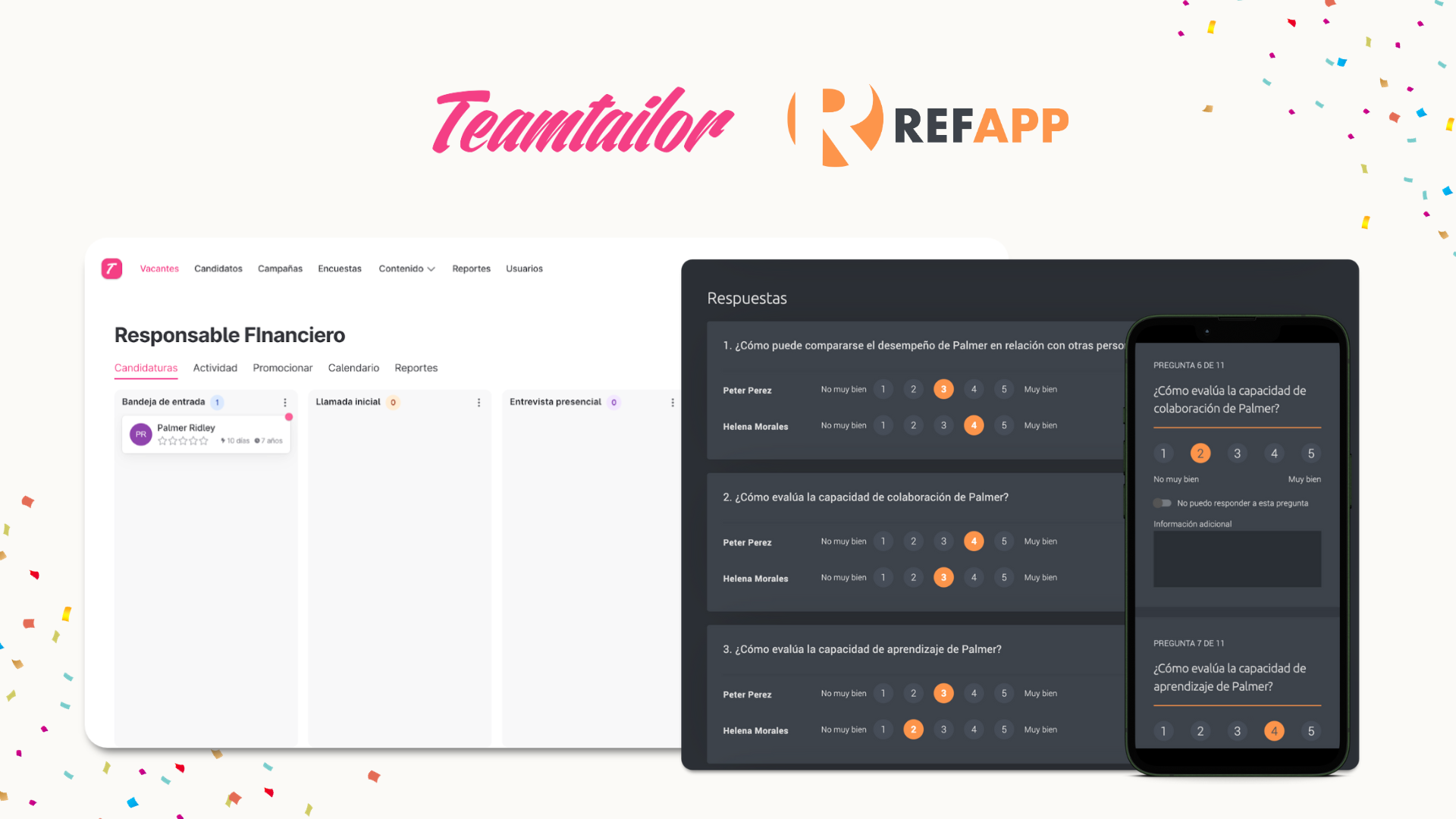 Mejora tu selección de personal con Teamtailor y Refapp