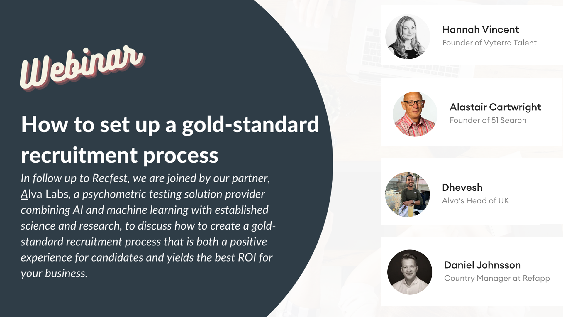 How to set up a gold-standard recruitment process